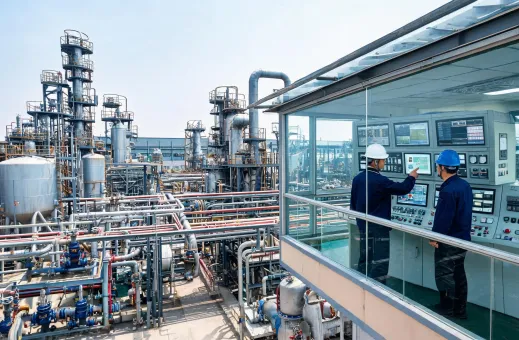 Energy processing plant equipment
