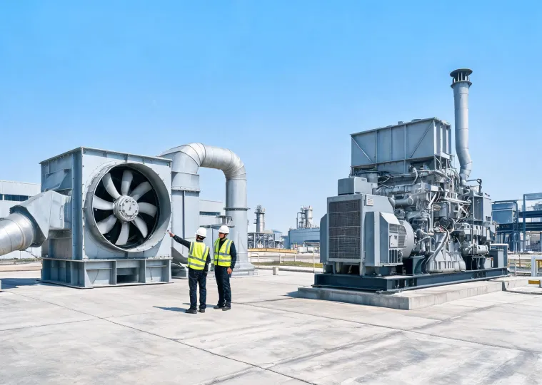 Ventilation & Safety Equipment in a mining operation