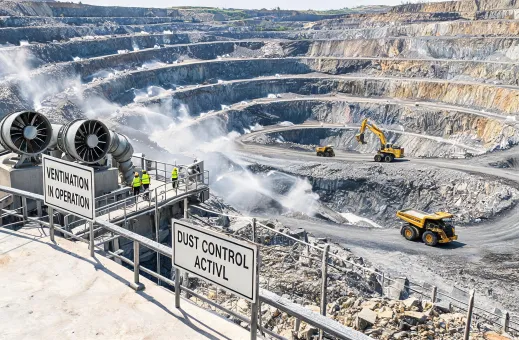 Open pit mine application